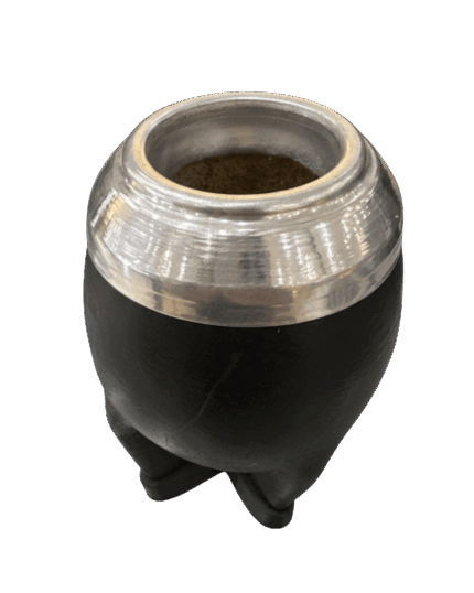 Mate de Calabaza Torpedo Virola de Acero