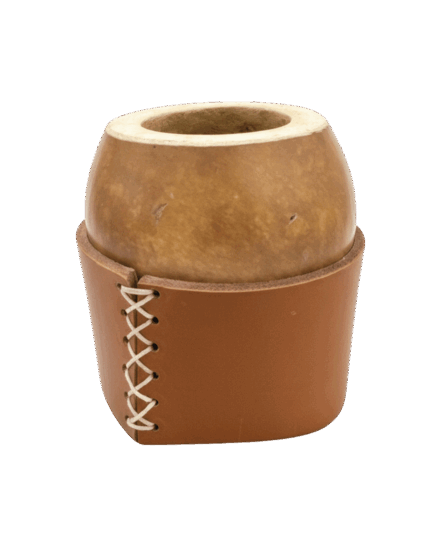 Mate Calabaza con Posa Mate