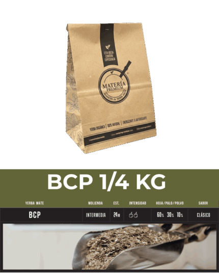 Yerba Mate BCP 1/4 Kg