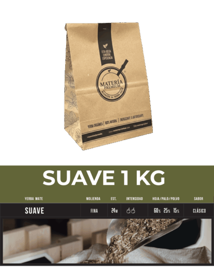 Yerba Mate Suave 1 Kg