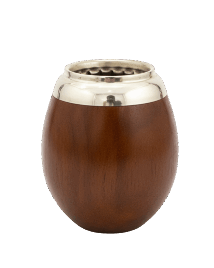 Mate de Algarrobo Virola de Alpaca