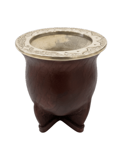 Mate Calabaza de Alpaca Cincelada